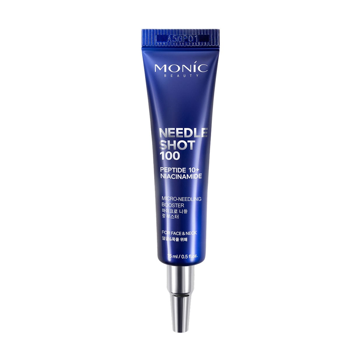 Крем для обличчя та шиї Monic Beauty Needle Shot 100 Cream з мікроголками, пептидами та ніацинамідом, 15 мл