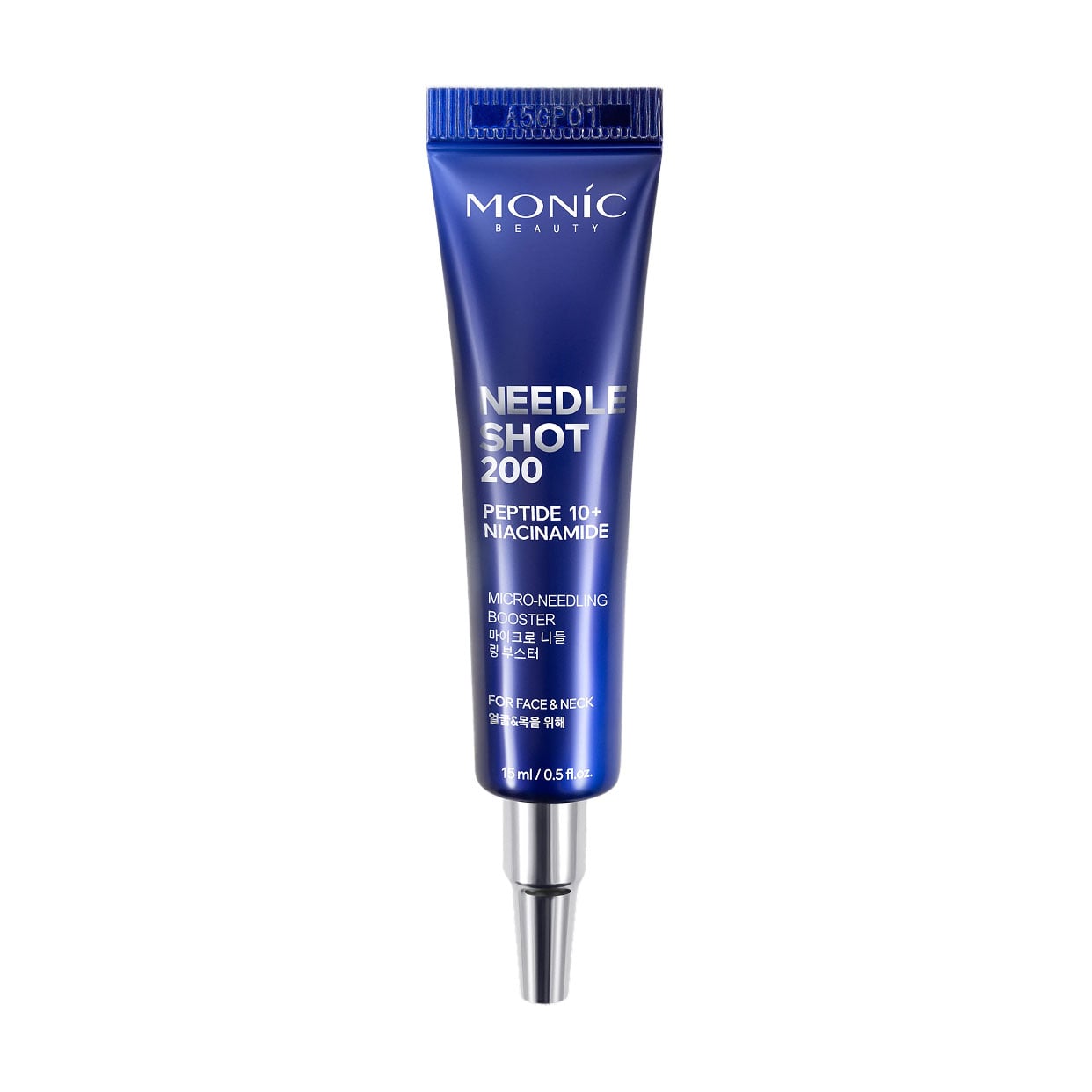 Крем для обличчя та шиї Monic Beauty Needle Shot 200 Cream з мікроголками, пептидами та ніацинамідом, 15 мл